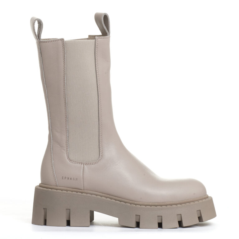 Sorelle Perego chelsea boot fondo carroramato pelle beige Consegna Veloce