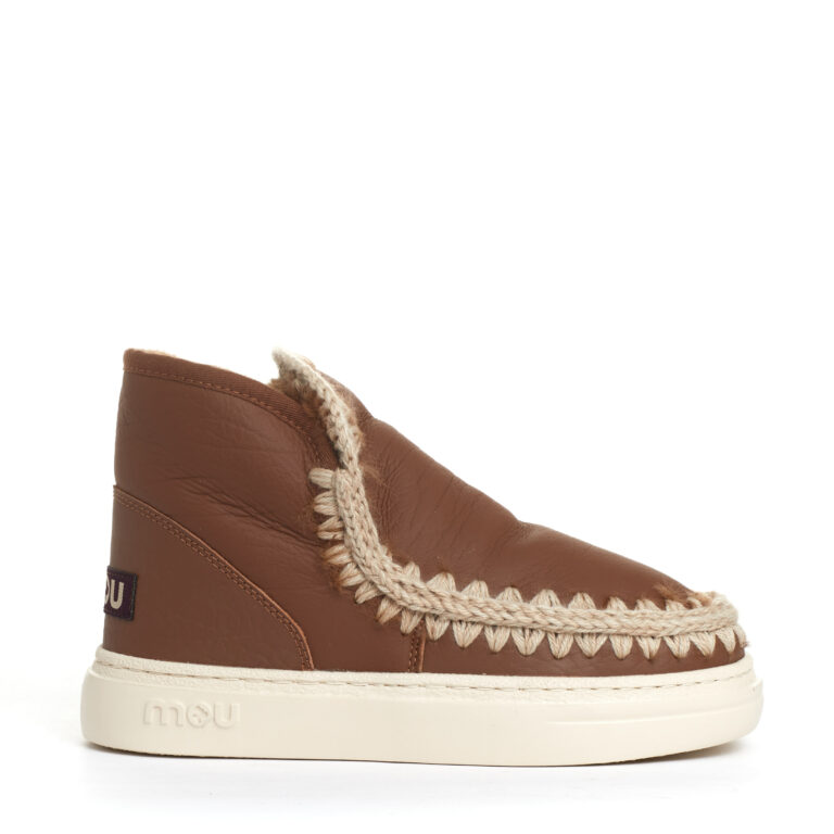 Sorelle Perego boot eskimo fondo sneakers pelle cuoio Affare Del Giorno