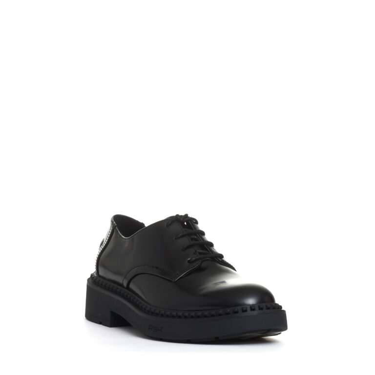Sorelle Perego stringata pelle nera liscia Prezzo Ridotto