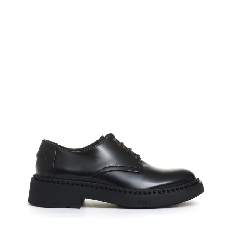 Sorelle Perego stringata pelle nera liscia Prezzo Ridotto