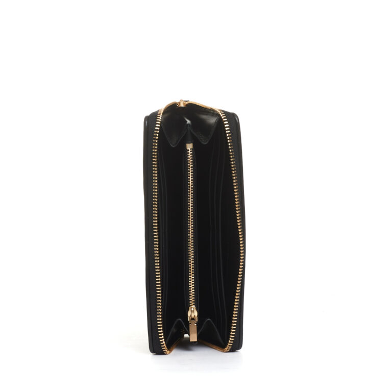 Sorelle Perego portafoglio zip continental nero Presa