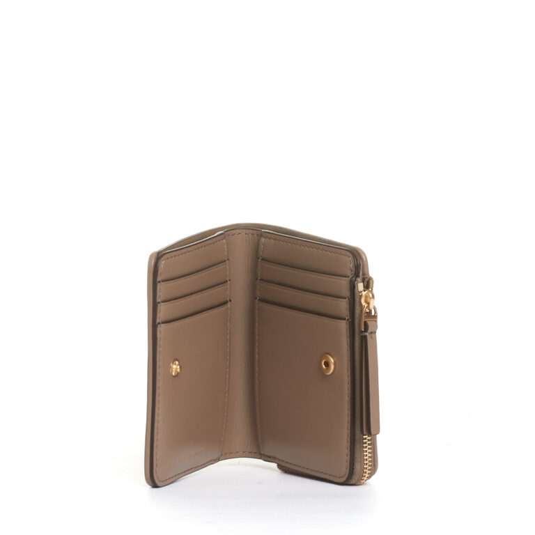 Sorelle Perego bi-fold wallet taupe Offerta