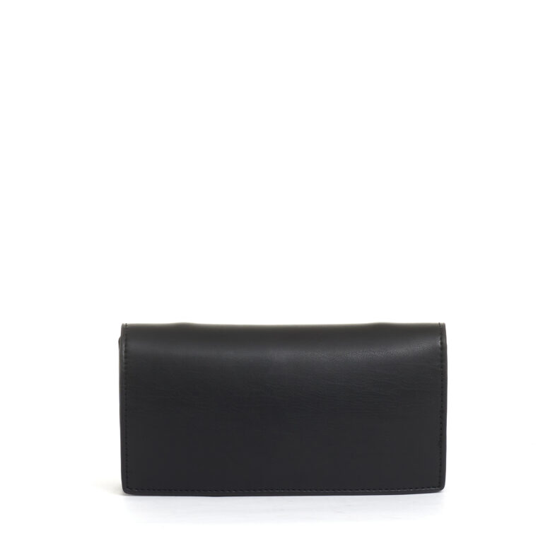 Sorelle Perego portafoglio con tracolla nero Fino Al -60%