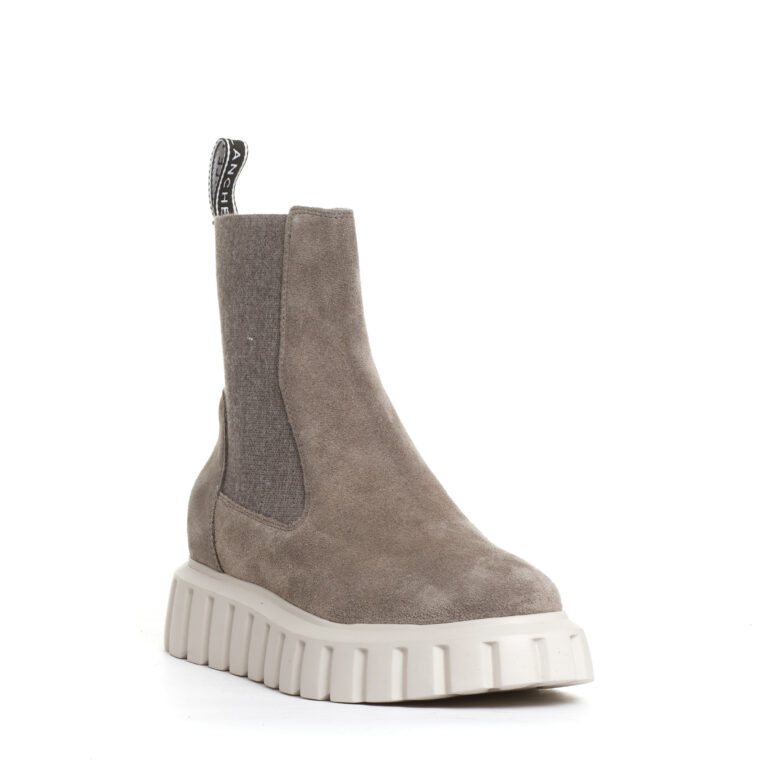 Sorelle Perego chelsea boot camoscio grigio Online