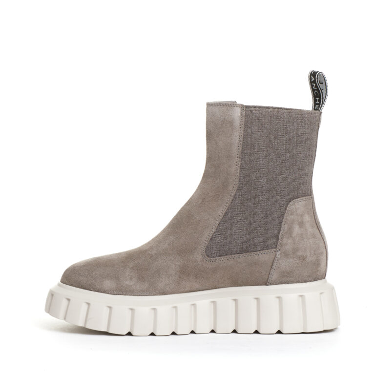 Sorelle Perego chelsea boot camoscio grigio Online