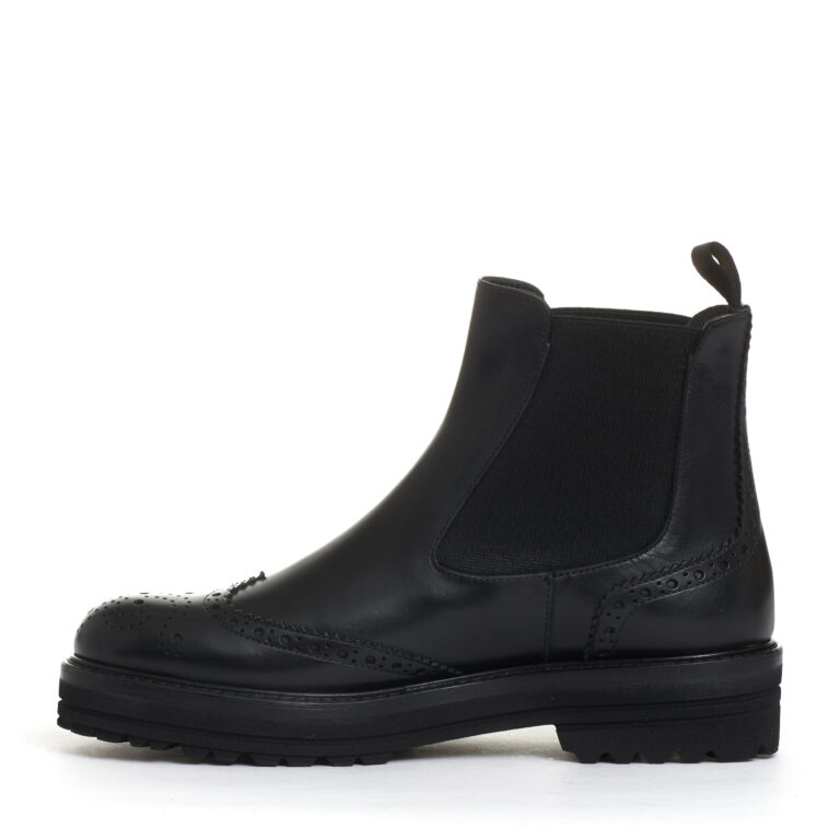 Sorelle Perego beatles inglese pelle nera Vendite Flash