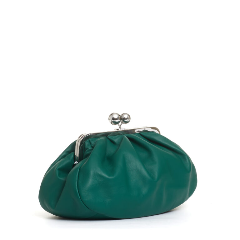 Sorelle Perego pasticcino bag pelle verde In Saldo