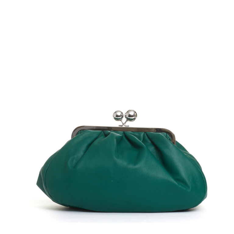Sorelle Perego pasticcino bag pelle verde In Saldo