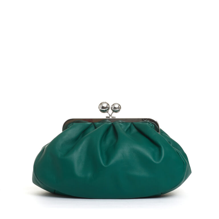 Sorelle Perego pasticcino bag pelle verde In Saldo