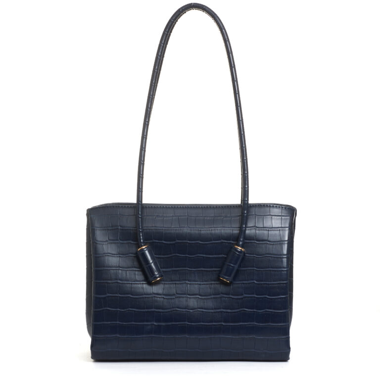 Sorelle Perego borsa in cocco blu 2025