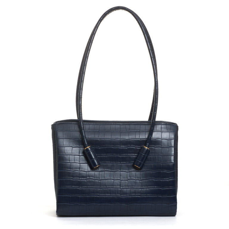 Sorelle Perego borsa in cocco blu 2025