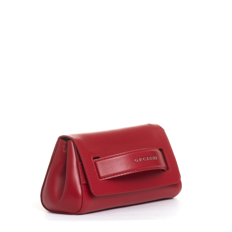 Sorelle Perego gossip xs pelle rosso Nuovo