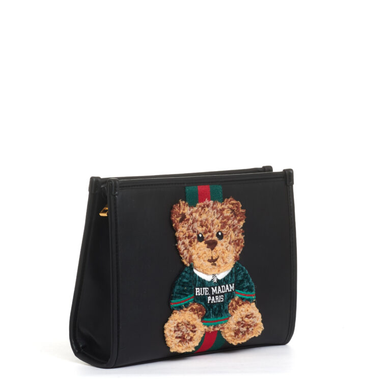 Sorelle Perego clutch nera con Teddy Promozione