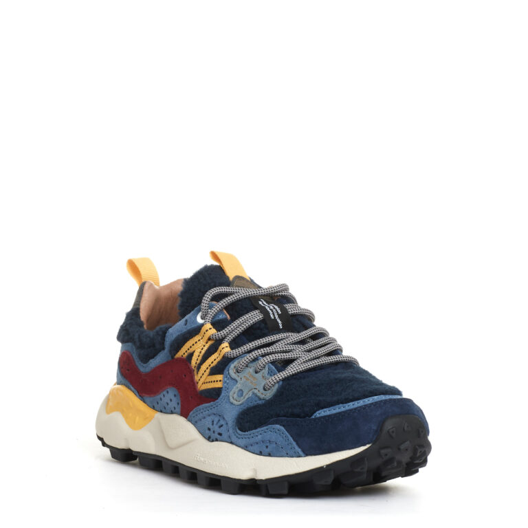 Sorelle Perego sneakers suede azzurro e bordeaux pelo blu Acquista Ora