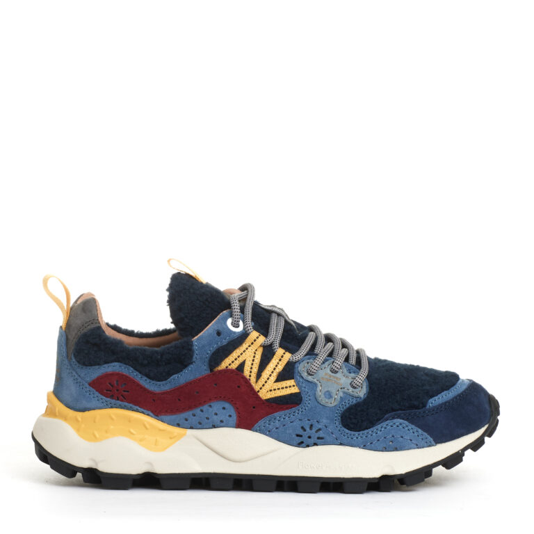 Sorelle Perego sneakers suede azzurro e bordeaux pelo blu Acquista Ora