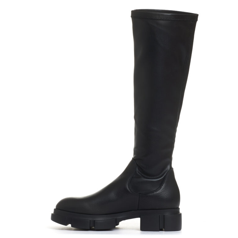 Sorelle Perego sivale elasticizzato nero Fino Al -60%