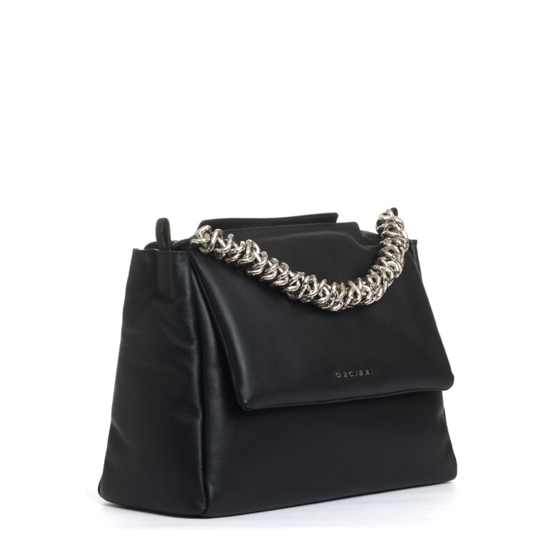 Sorelle Perego sveva M nappa bold nero manico catena Prezzo Ridotto