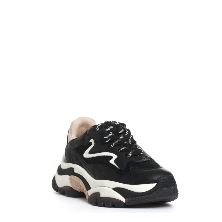 Sorelle Perego addict pelle nera e tessuto Convenienza
