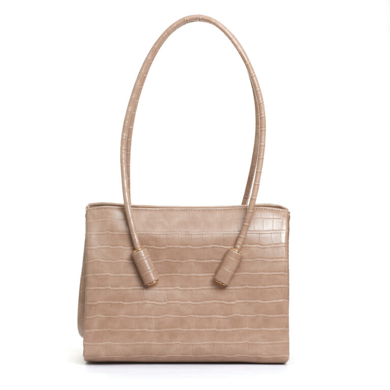 Sorelle Perego borsa in cocco taupe Novità