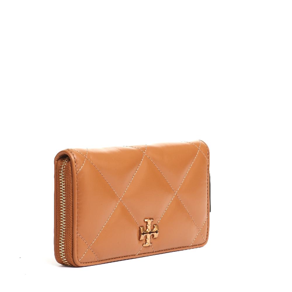 Sorelle Perego zip continental color cuoio Vendita Calda
