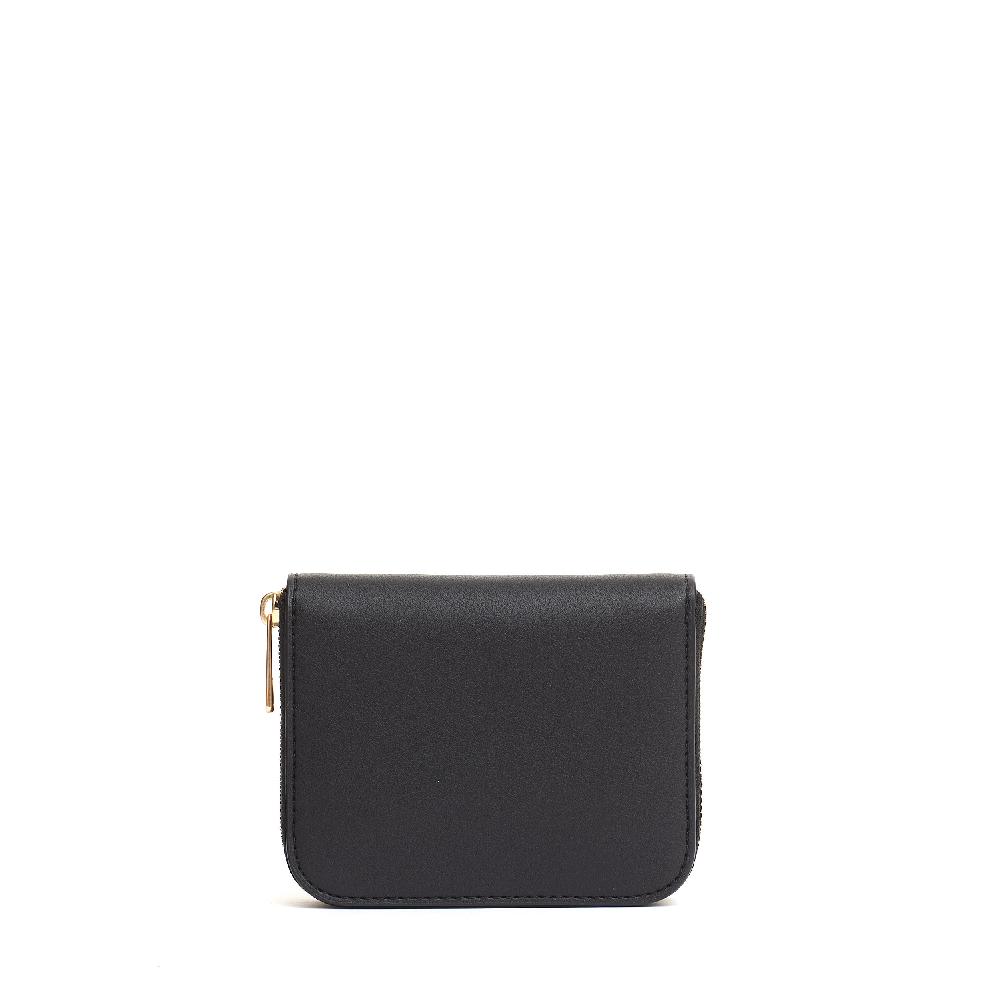 Sorelle Perego small zip portafoglio nero Negozio