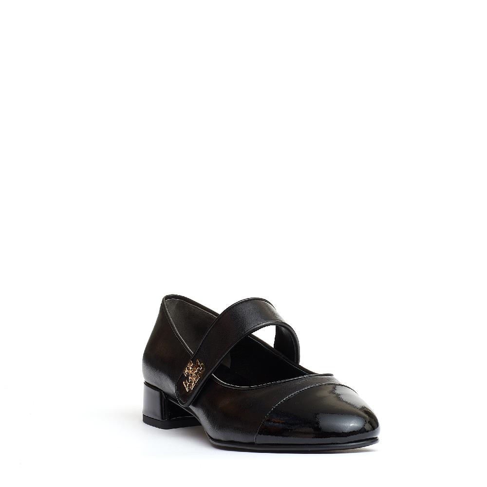 Sorelle Perego mary jane nera con tacco 5 cm 2025