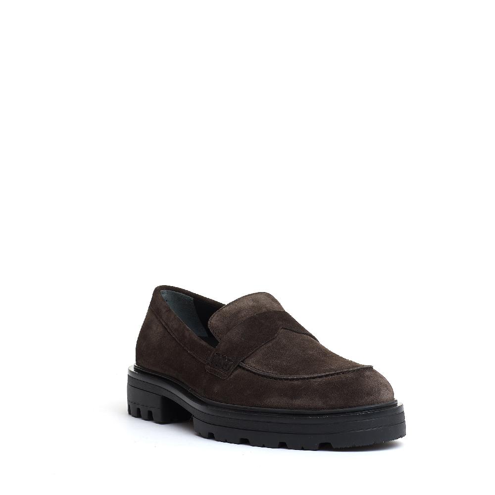 Sorelle Perego mocassino camoscio marrone carroarmato Qualità