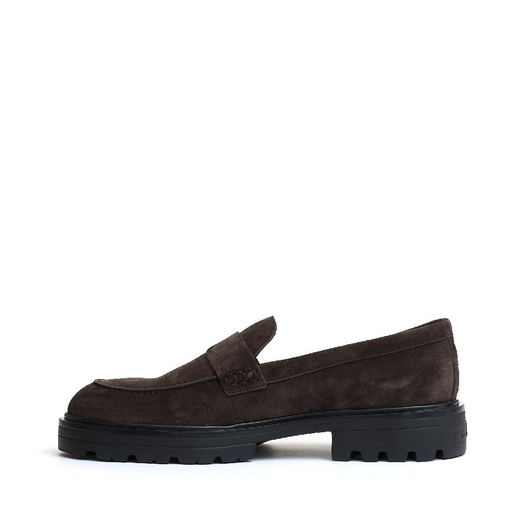 Sorelle Perego mocassino camoscio marrone carroarmato Qualità