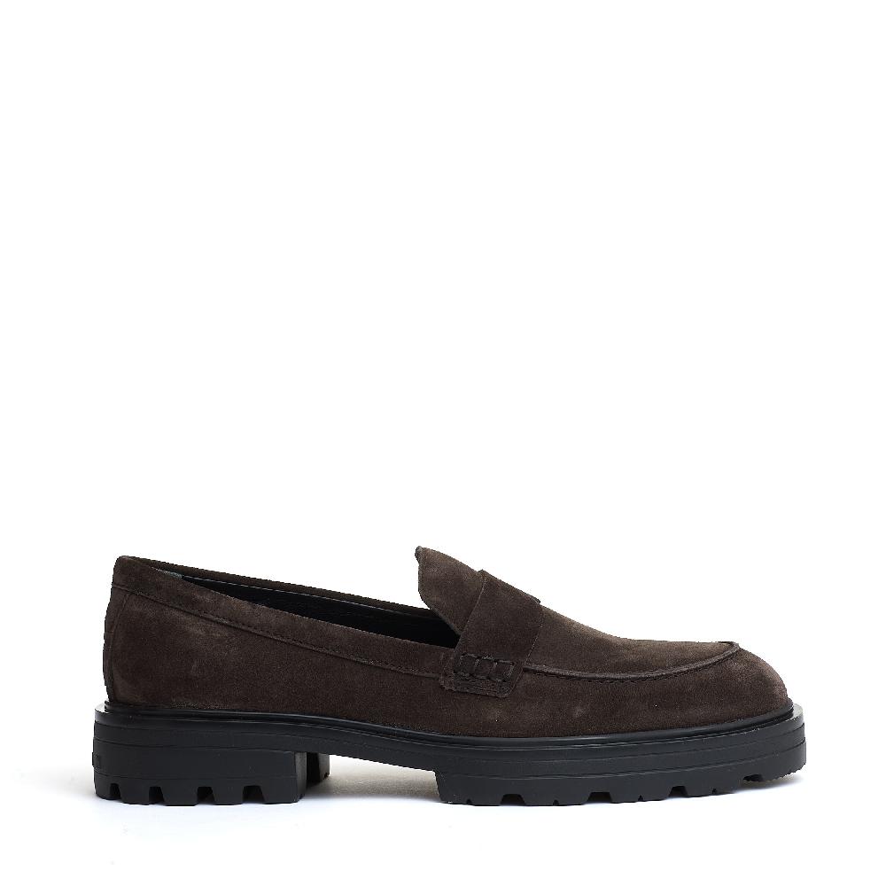 Sorelle Perego mocassino camoscio marrone carroarmato Qualità