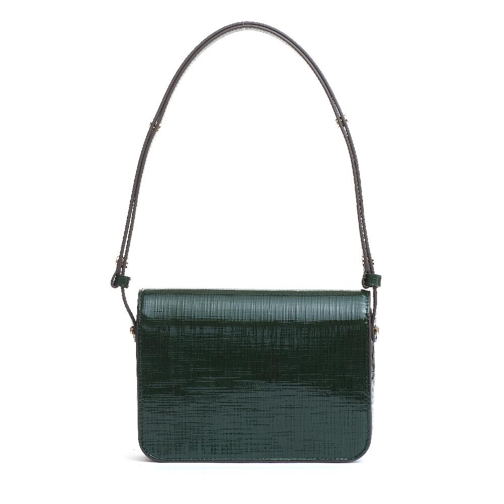 Sorelle Perego robinson crosshatched spazzolato verde Consegna Veloce