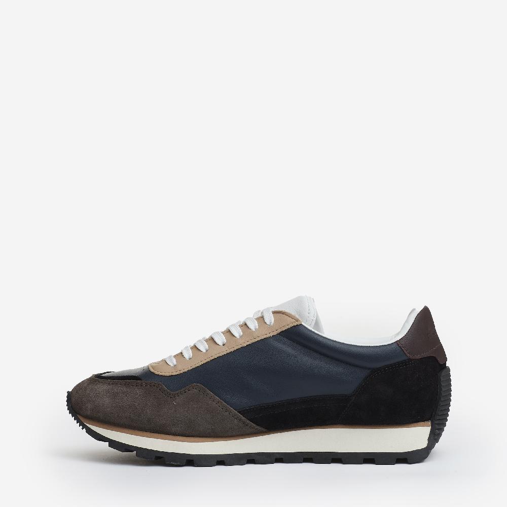 Sorelle Perego running 86er camoscio pelle nero blu tortora Shopping Online