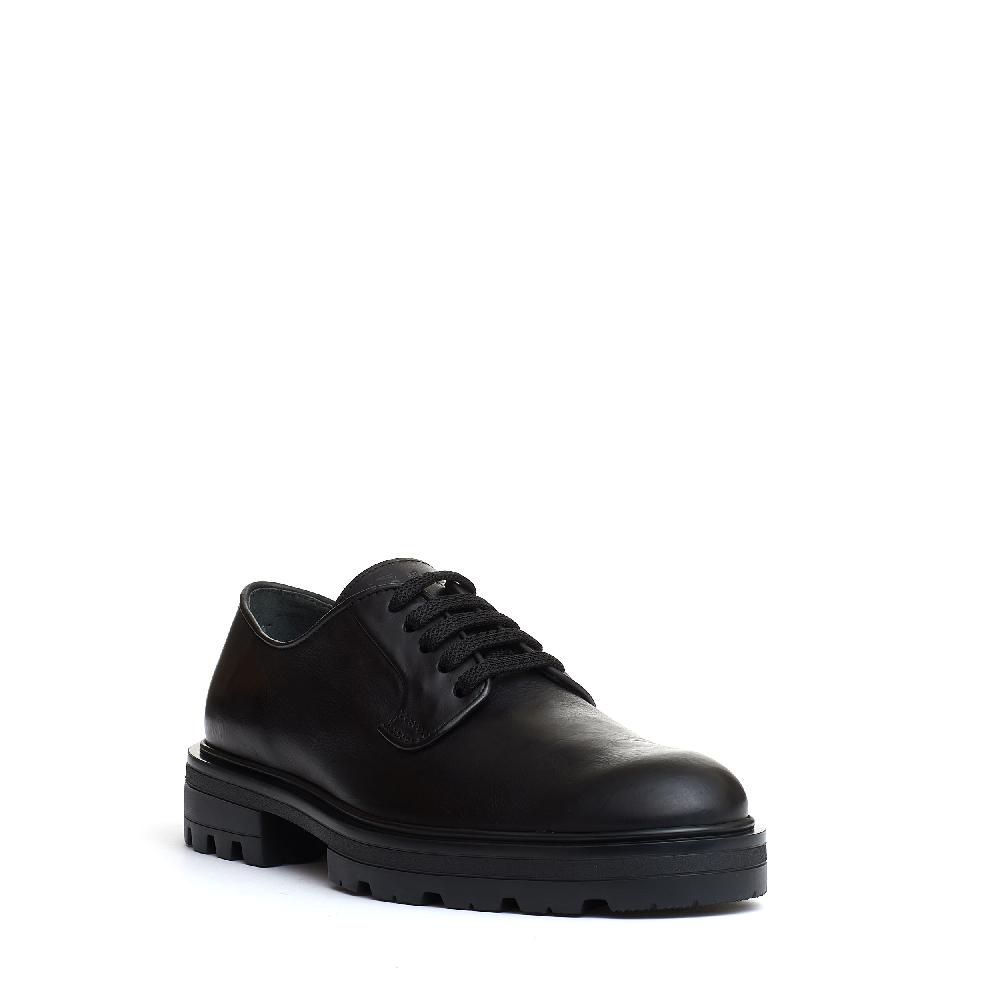 Sorelle Perego stringata nera carroarmato Online