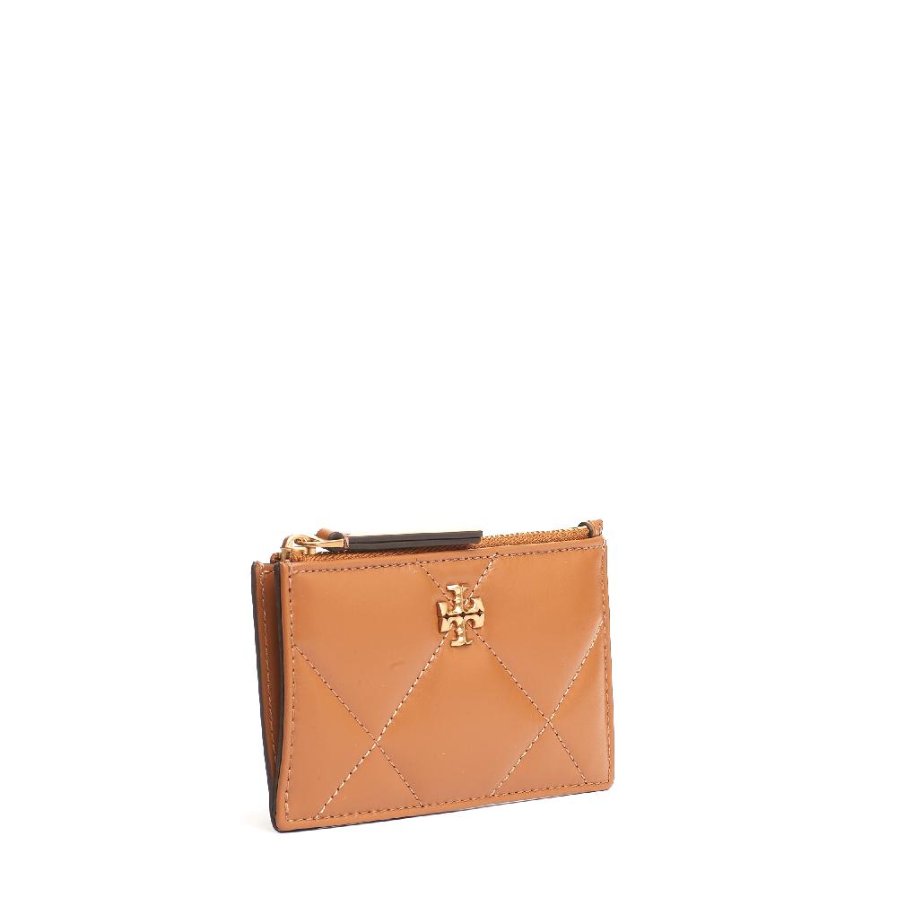 Sorelle Perego zip card case cuoio In Vendita