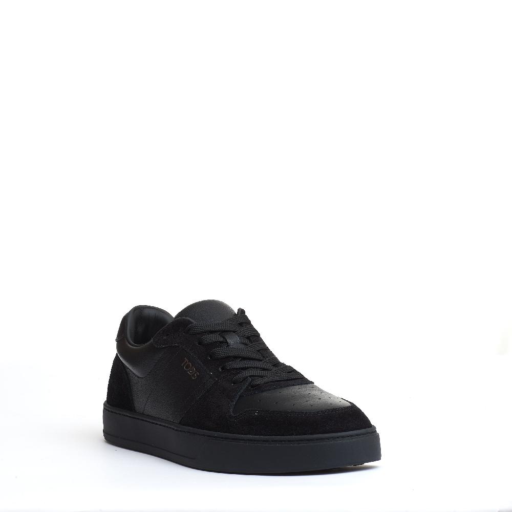 Sorelle Perego sneakers basket camoscio e pelle nera Nuova