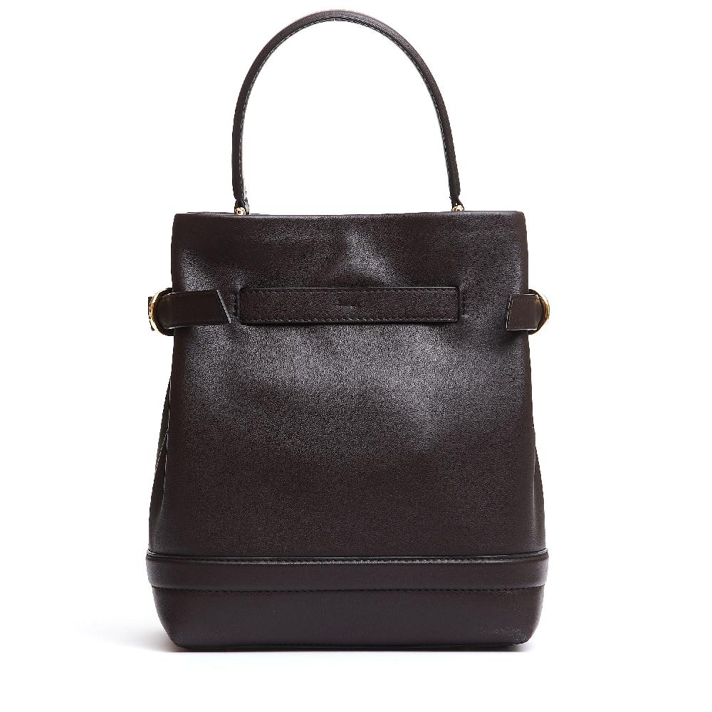 Sorelle Perego Secchiello piccolo in pelle marrone 2025