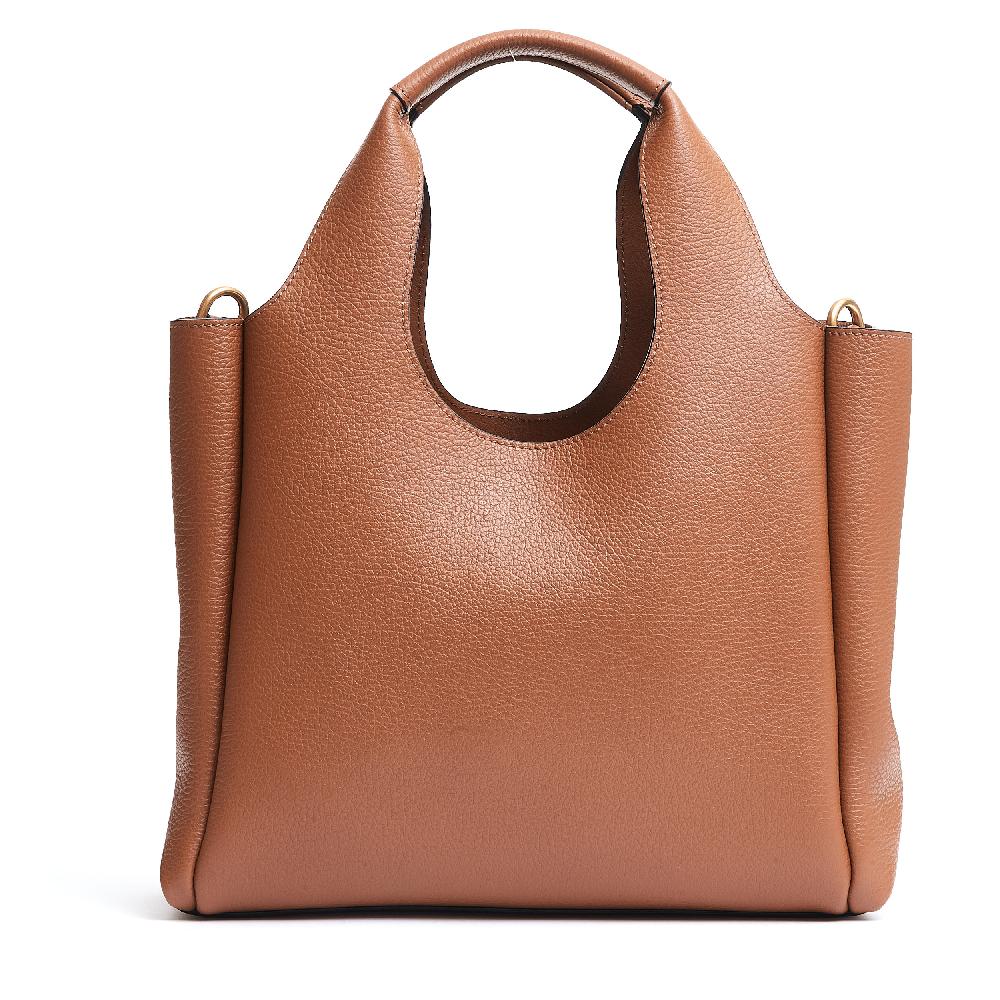 Sorelle Perego H bag shopping pelle cuoio Italia