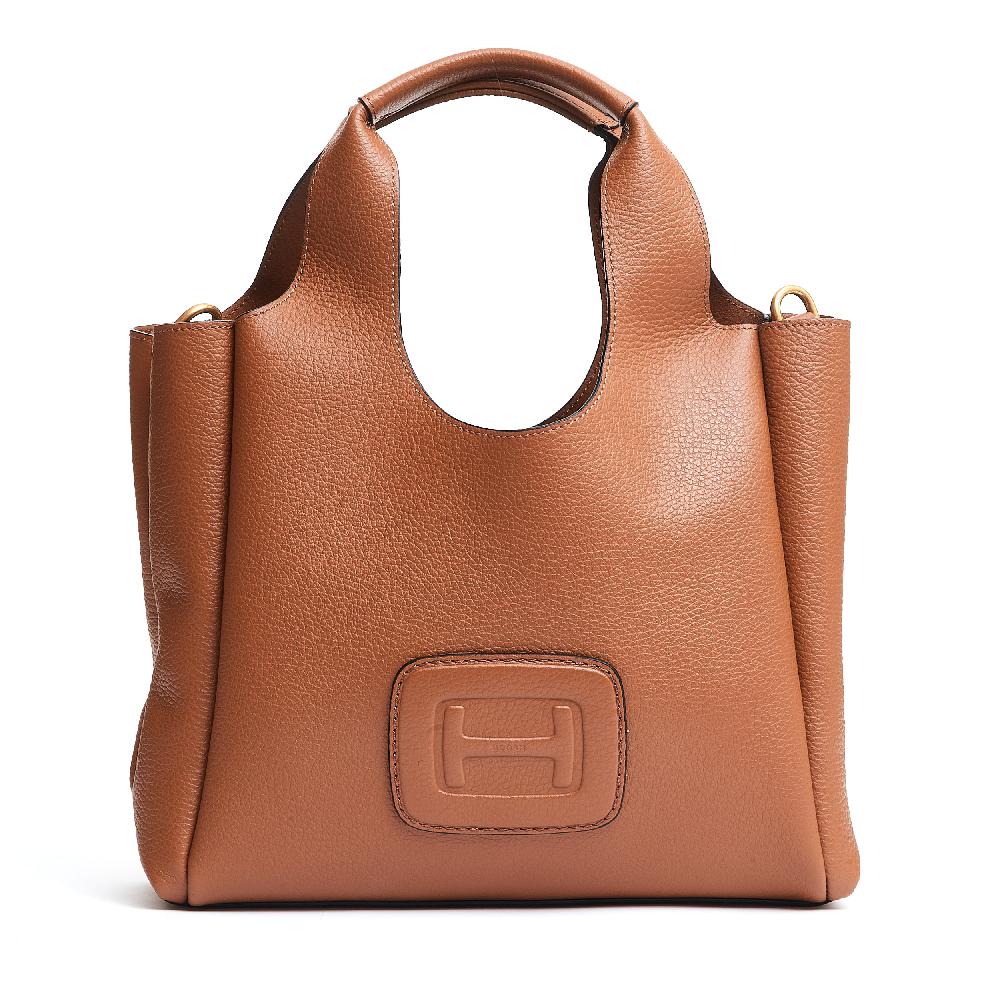 Sorelle Perego H bag shopping pelle cuoio Italia