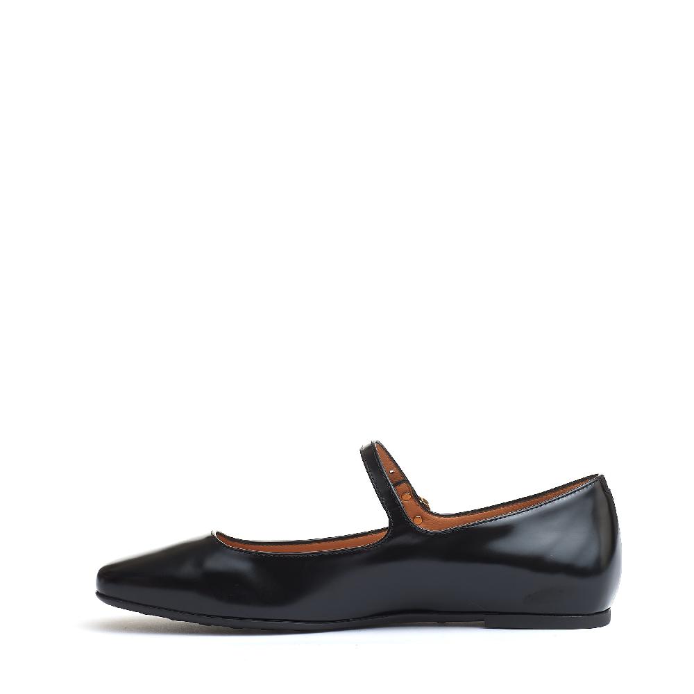 Sorelle Perego ballerina cinturino pelle nera Promozione