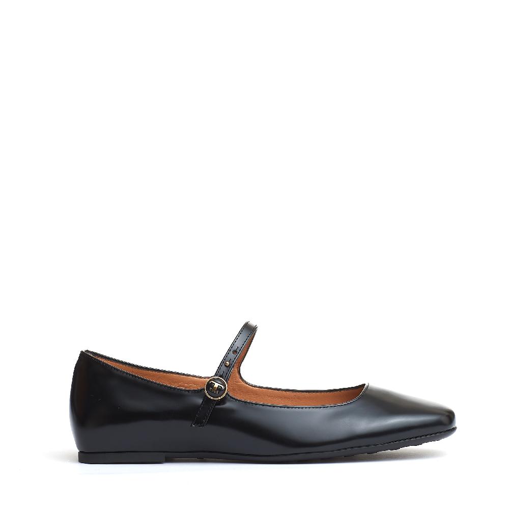 Sorelle Perego ballerina cinturino pelle nera Promozione