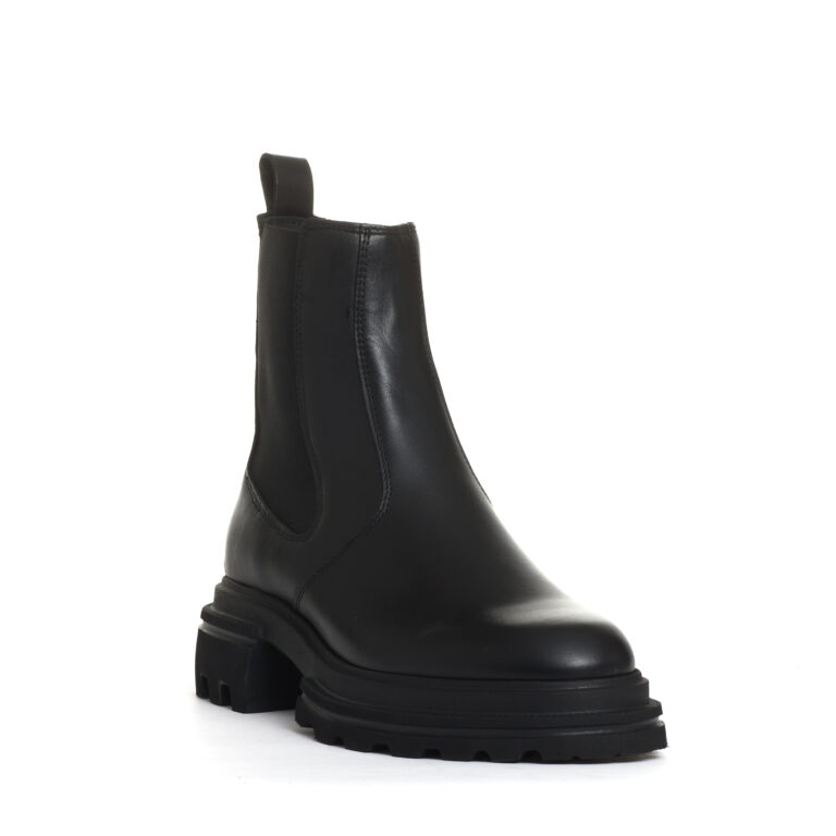 Sorelle Perego chelsea boot elastico pelle nero Consegna Veloce