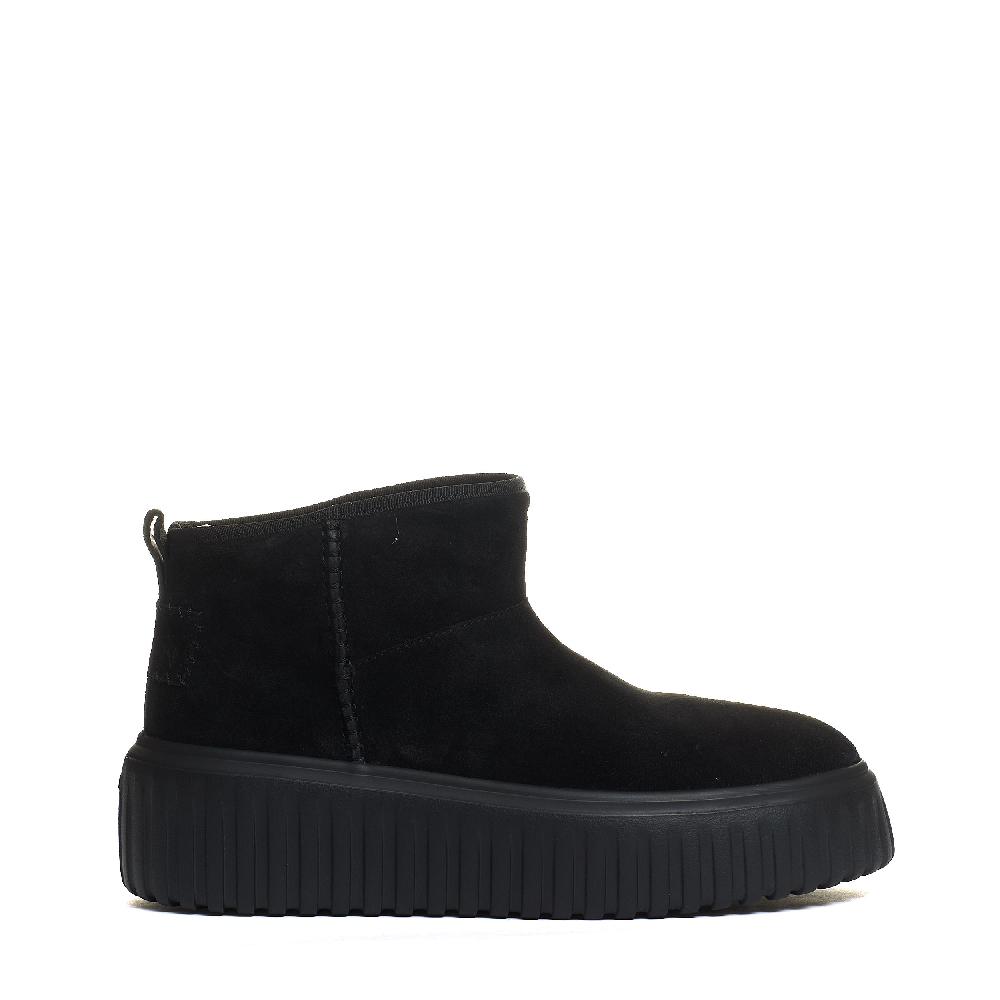 Sorelle Perego h stripes low boot camoscio nero Offerta
