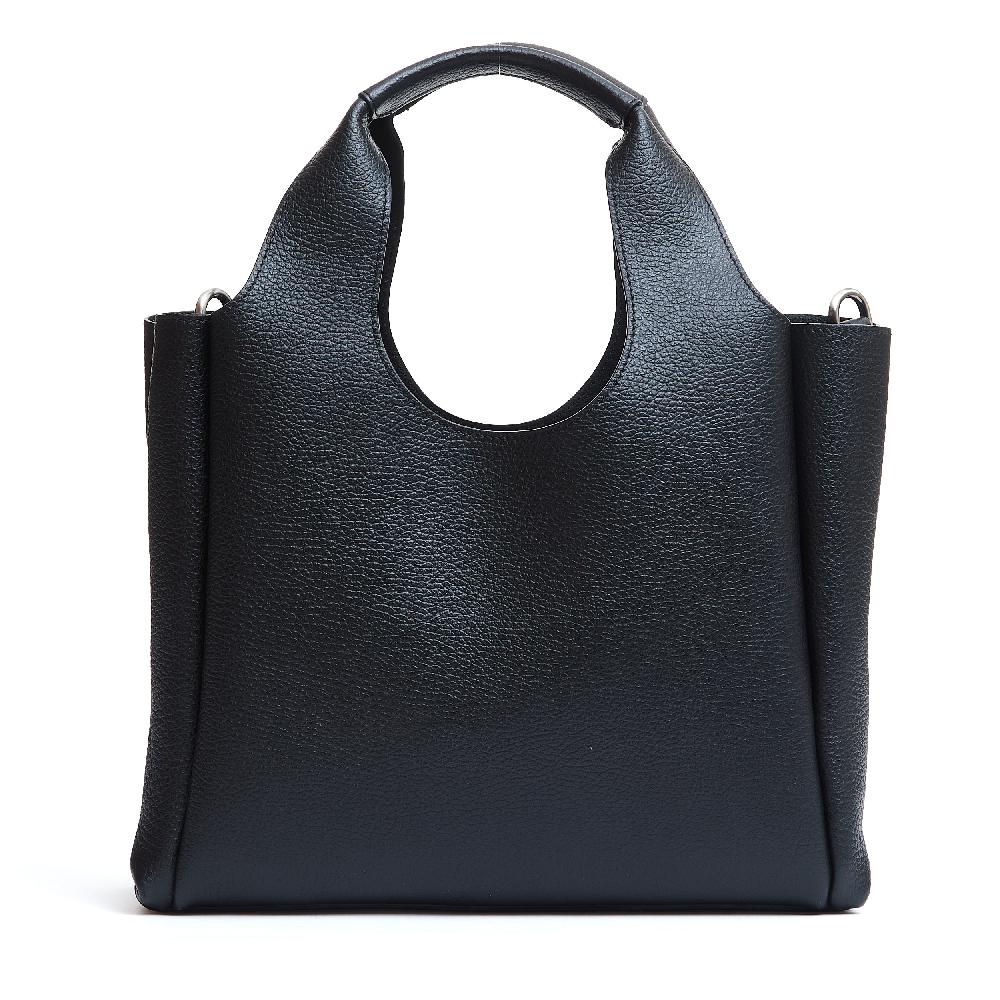Sorelle Perego H bag shopping pelle nero Hotsell