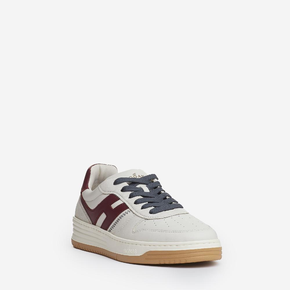 Sorelle Perego basket pelle panna h bordeaux In Linea