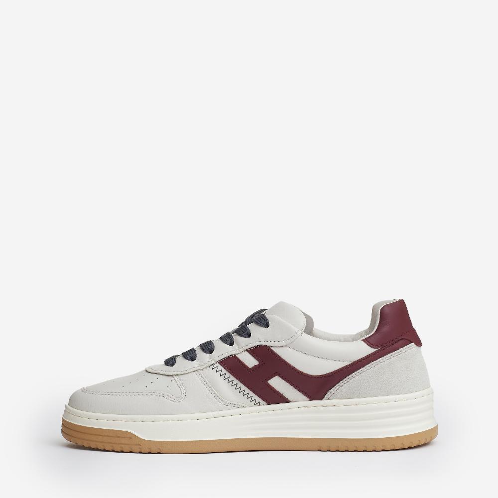 Sorelle Perego basket pelle panna h bordeaux In Linea