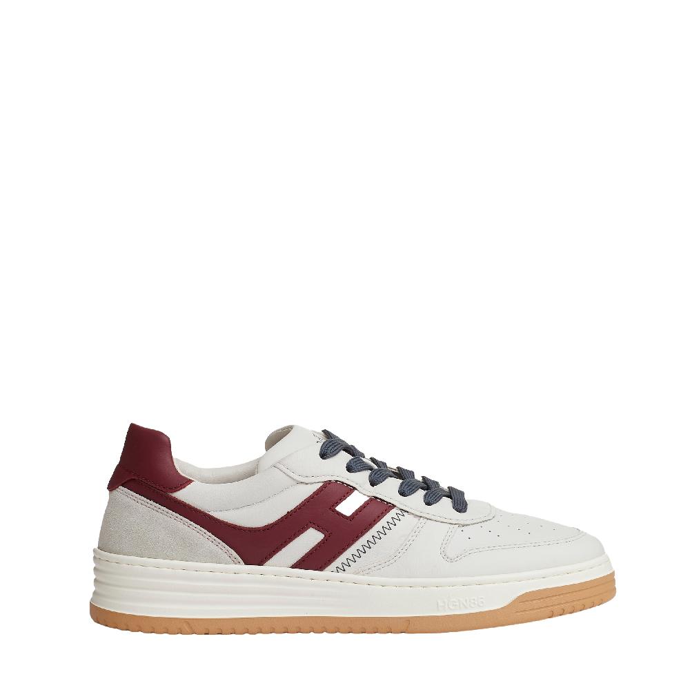 Sorelle Perego basket pelle panna h bordeaux In Linea