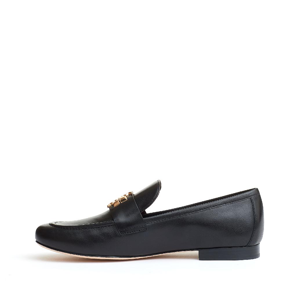 Sorelle Perego mocassino Eleanor pelle nera logo Offerta