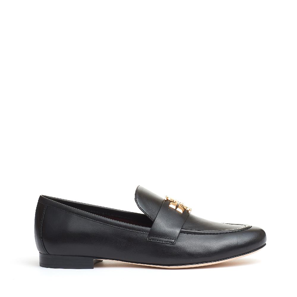 Sorelle Perego mocassino Eleanor pelle nera logo Offerta