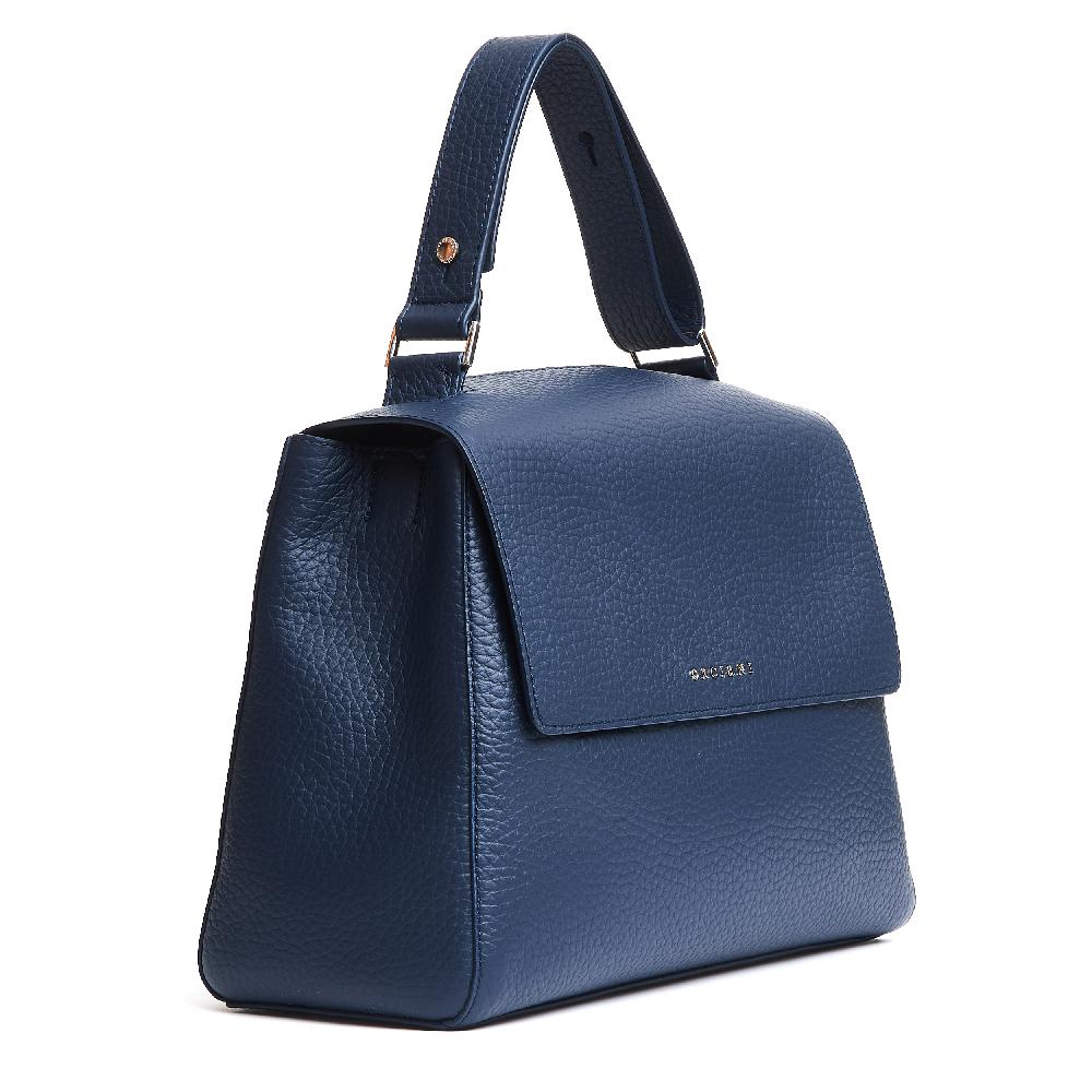 Sorelle Perego Sveva M pelle blu Outlet