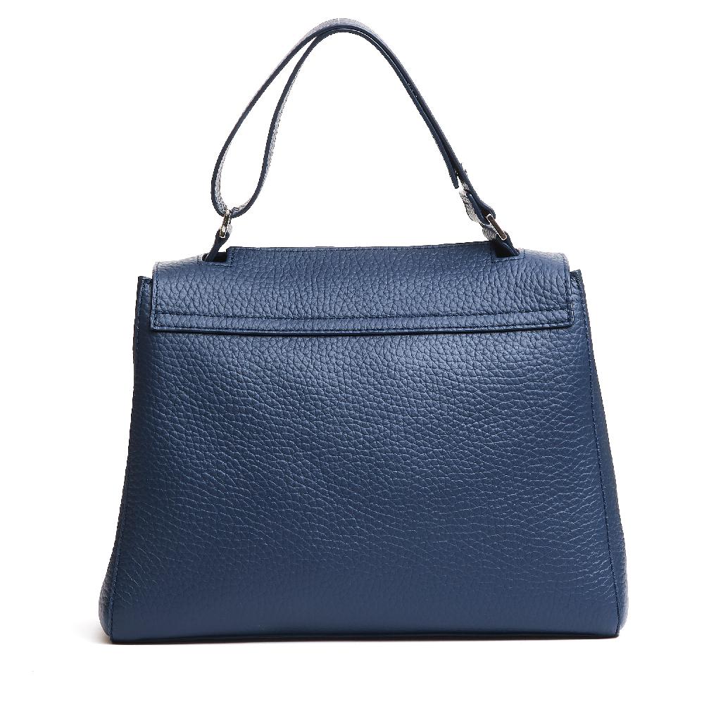 Sorelle Perego Sveva M pelle blu Outlet