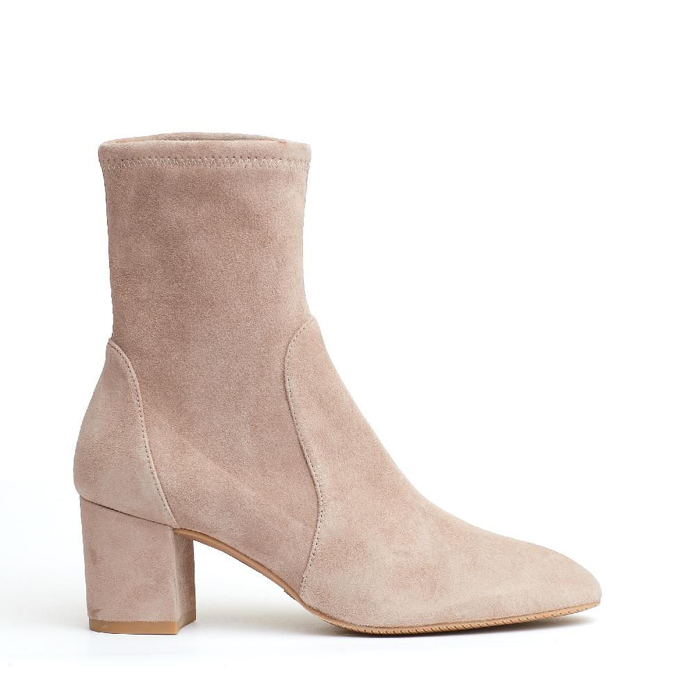 Sorelle Perego stivaletto camoscio beige 70 mm Saldi